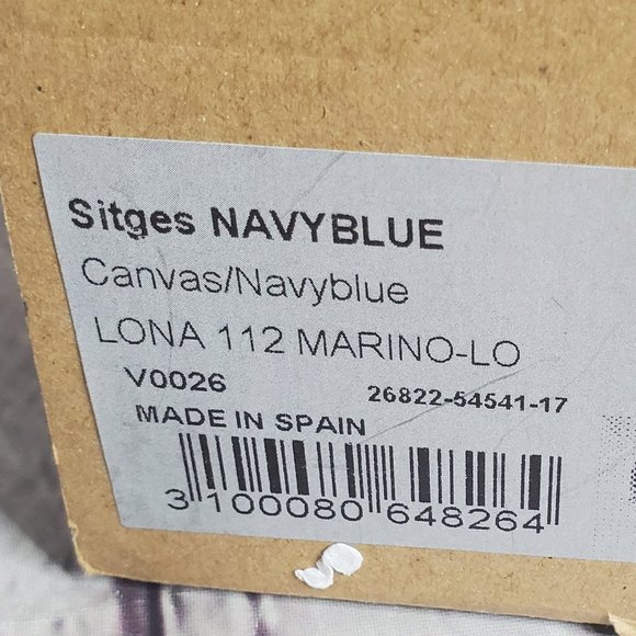 Viscata Barcelona Espadrilles in Navy main image 6